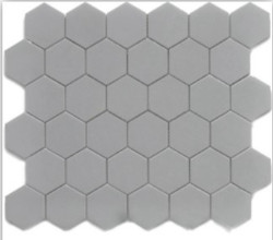 Roca CC Mosaics Hexagon 2" Gray